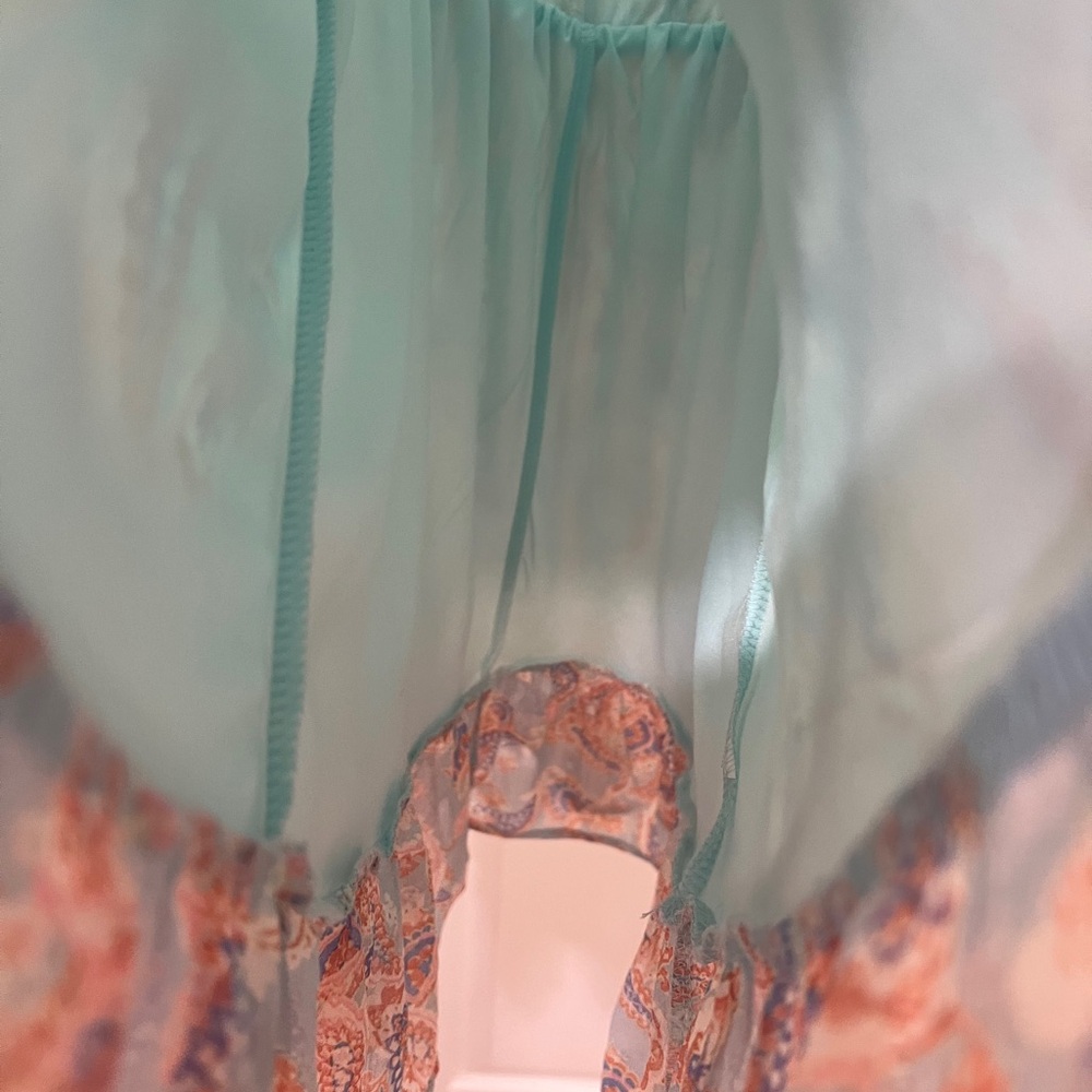 Pretty Paisley Spring Dress Small - Picture 4 of 6